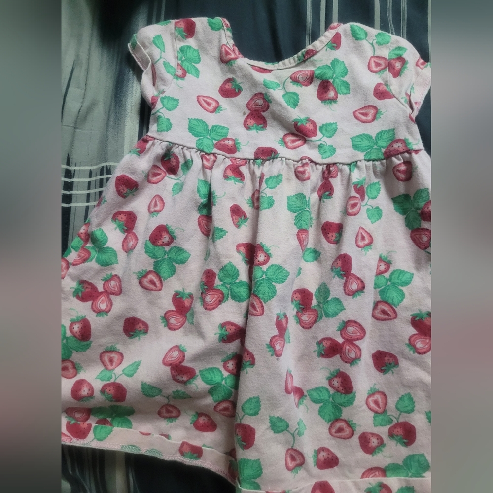 Wonder Nation 18m strawberry dress